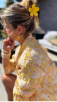 VESTE EUGÈNIE JAUNE