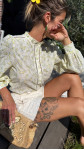 BLOUSE AURORE CITRON