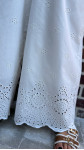 PANTALON GIGI BRODERIE BLANC