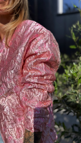 VESTE EUGÈNIE ROSE