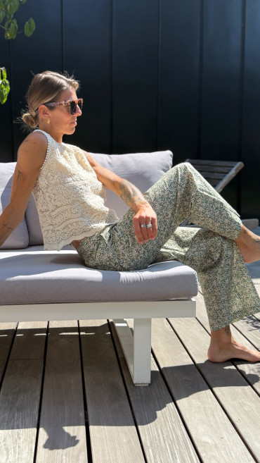 PANTALON EMINE KAKI
