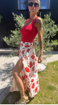 JUPE ZOÉ ROUGE