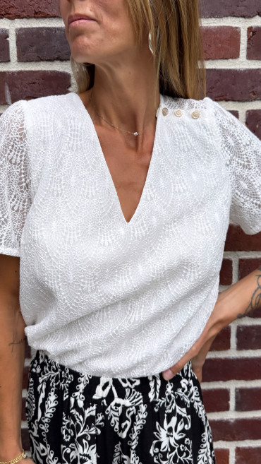 TOP HéLIA BLANC