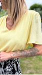 TOP BRUNE JAUNE