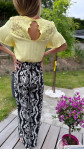 TOP BRUNE JAUNE