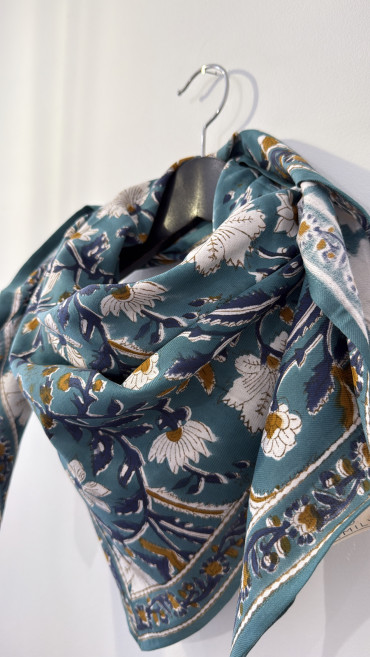 FOULARD DHELI CELADON