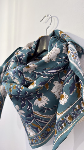 FOULARD DHELI CELADON