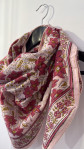 FOULARD DHELI PINK LUREX