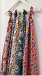 FOULARD DHELI PINK LUREX