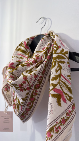 FOULARD DHELI CERISIER