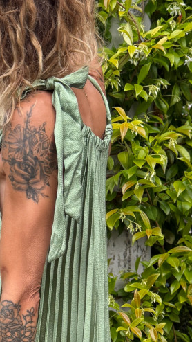 ROBE LUINA VERTE