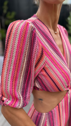 ROBE MALINA ROSE