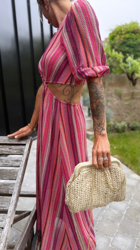ROBE MALINA ROSE