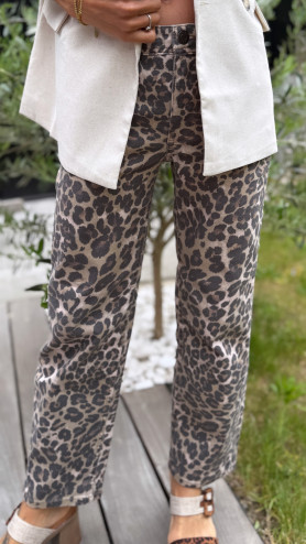 PANTALON MAYé LEOPARD