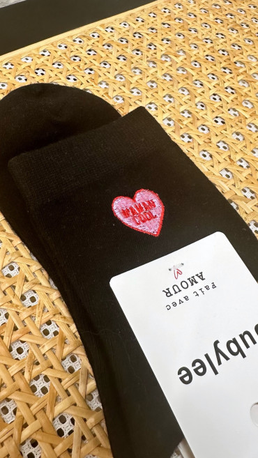 CHAUSSETTES MAMAN COOL NOIR