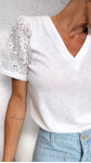 T-SHIRT GLOW DENTELLE
