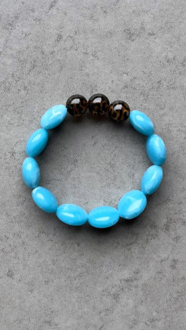 BRACELET NORA BLEU