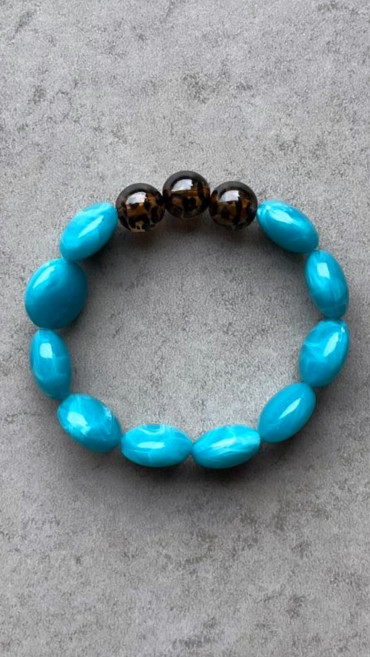 BRACELET NORA BLEU