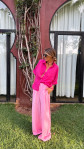 PANTALON MEKNÈS ROSE