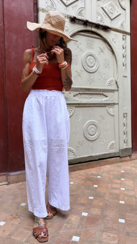 PANTALON ESSAOUIRA BRODÉ