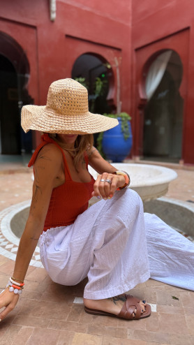 PANTALON ESSAOUIRA BRODÉ