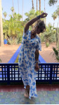 ROBE JADIDA BLEUE