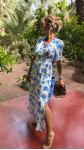 ROBE JADIDA BLEUE