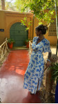 ROBE JADIDA BLEUE