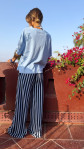 PANTALON MÉNARA RAYURES