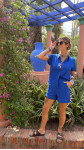 CHEMISE SAÏA BLEU