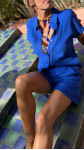 CHEMISE SAÏA BLEU