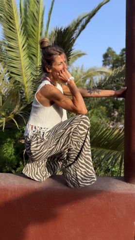 PANTALON ISMA ZÉBRÉ