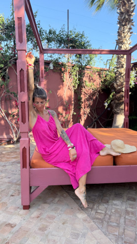 ROBE ALBA FUSHIA