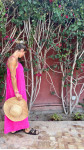 ROBE ALBA FUSHIA