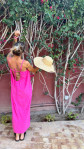 ROBE ALBA FUSHIA