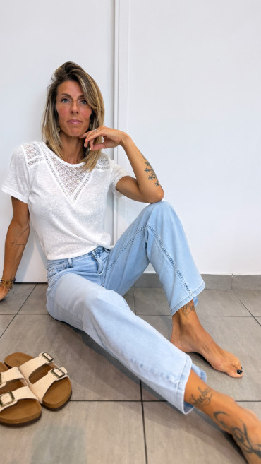 T-SHIRT CLAUDE BLANC