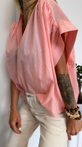 BLOUSE ÉMILIENNE ROSE