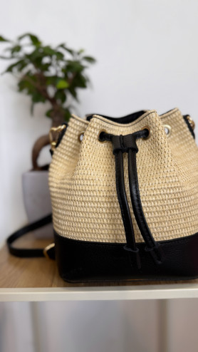SAC CINTHYA RAPHIA NOIR