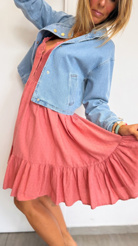 ROBE ESSA TERRACOTTA