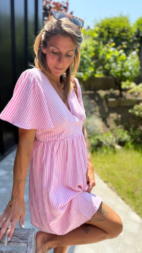 ROBE MAGNOLIA ROSE