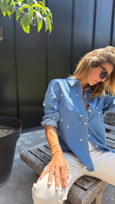 CHEMISE LOUISETTE COEUR