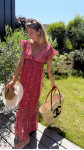 ROBE CORALINA CORAIL