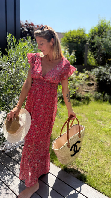 ROBE CORALINA CORAIL