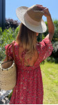 ROBE CORALINA CORAIL