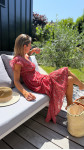 ROBE CORALINA CORAIL