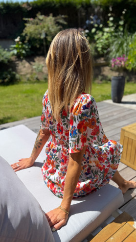 ROBE OLéANE ORANGE
