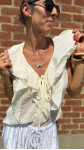 BLOUSE LOUISON ÉCRU