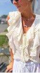 BLOUSE LOUISON ÉCRU
