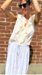 BLOUSE LOUISON ÉCRU