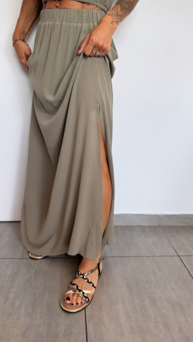 ENSEMBLE JASPE KAKI